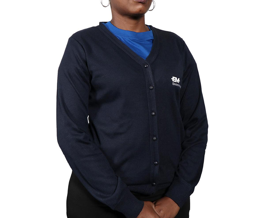 EM LADIES NAVY CARDIGAN EM NAVY CARDIGAN LADIES