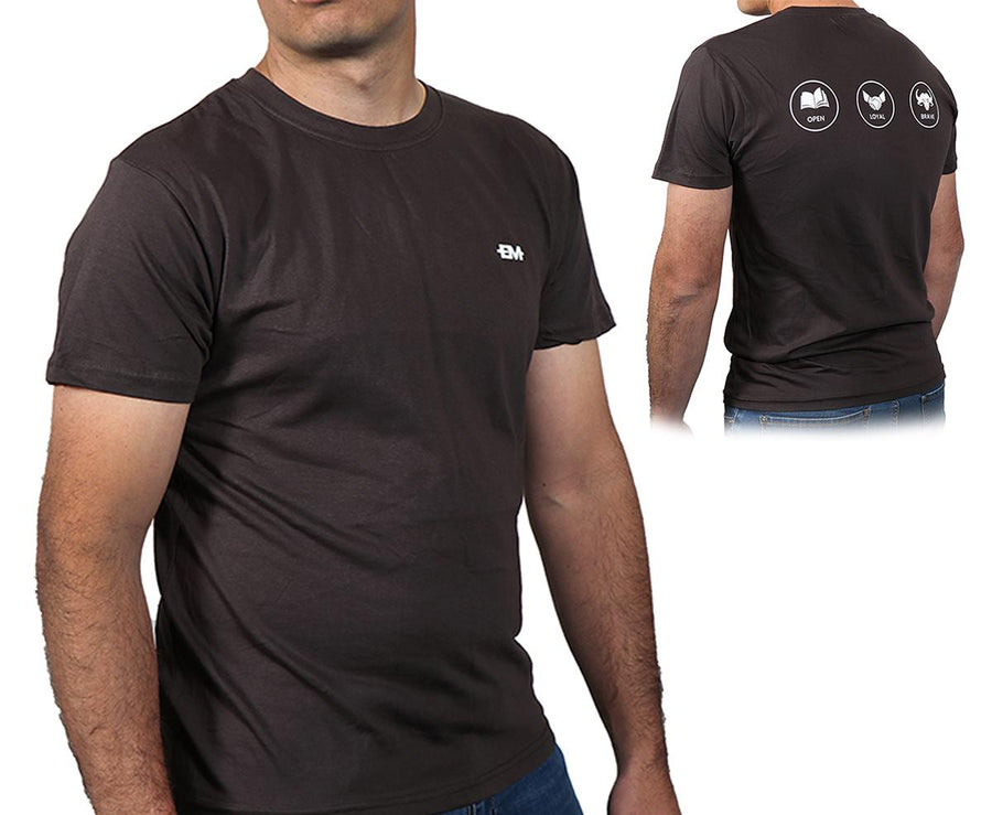 EM GREY TEE UNISEX-2XL EM GREY TEE UNISEX