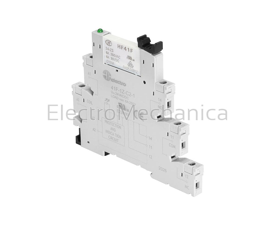 C41F-1Z-C2-1 6A 1CO SLIM RELAY INTERFACE 24VAC/DC