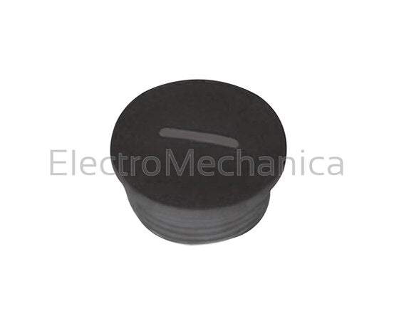 M4011PA M40 PVC HOLE PLUG BLACK