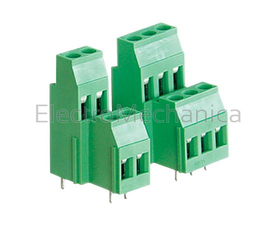 MRT6P5/3VE STACKED GREEN 3WAY TERMINAL