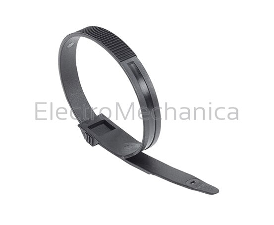 6450XE 6x180mm BLACK HD CABLE TIE (100)