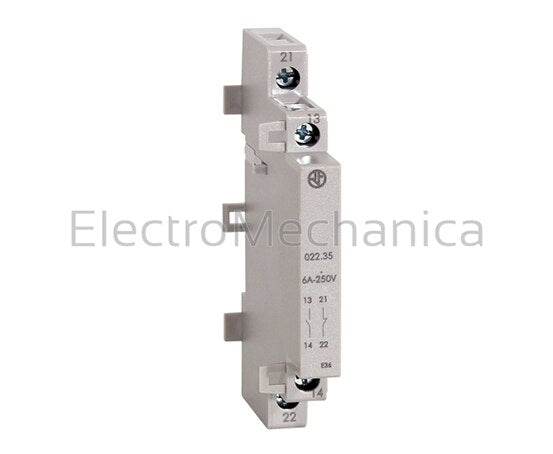 02235 1NO+1NC 6A CONTACTOR AUXILIARY