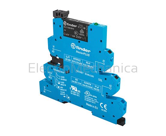 396100240060 6A 1CO SLIM REL INT/FACE 24VAC/DC