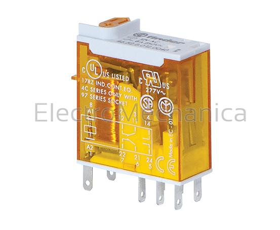 465280120040 8A 2CO 46SER PLUG-IN RELAY 12VAC