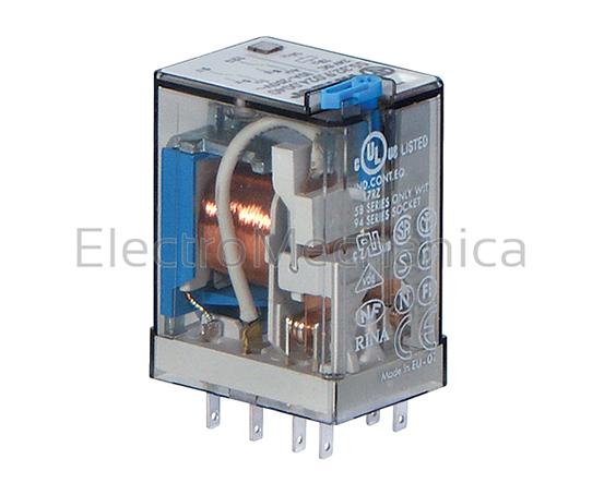 553290240074 10A 2CO MINI PLUG-IN RELAY 24VDC