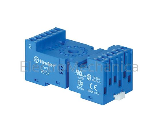 9002SMA 8 PIN SURF/RAIL MNT RELAY SOCKET