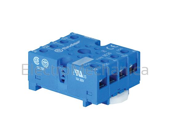 9026SMA 8 PIN SUR/RAIL MNT SQU REL SOCKET