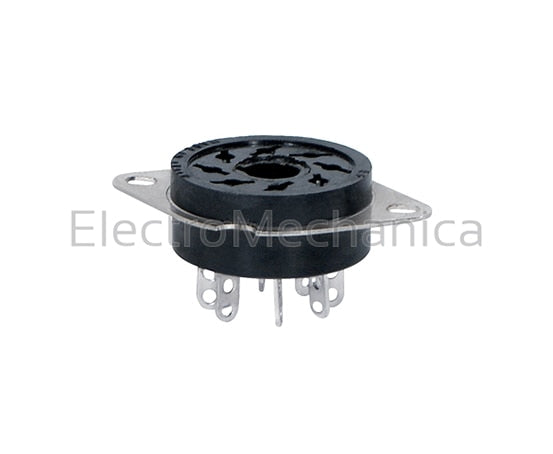 9012 8 PIN P/MOUNT SOLDER TERM SOCKET