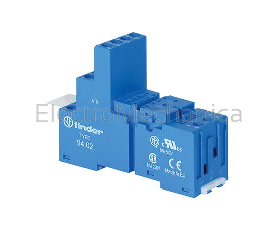 94P4SPA 55SER SUR/RAIL MNT PUSH-IN SOCKET