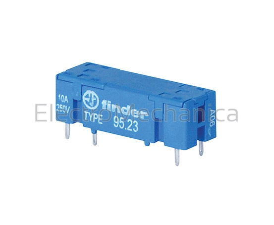 9523SNA 43 SER PCB MOUNT SOCKET+RET CLIP