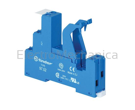 97P1SPA 46 SER 1P SUR/RAIL MNT REL SOCKET