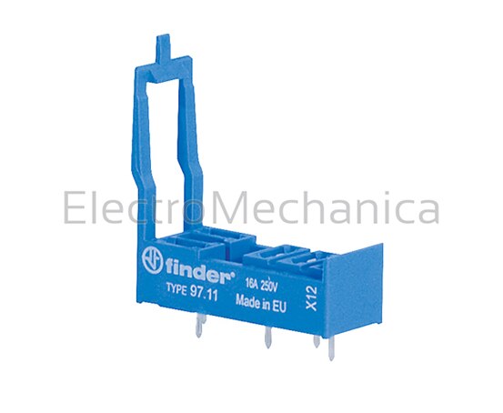 9712 46 SER 2P PCB MOUNT RELAY SOCKET