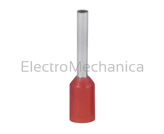 005990 95mm2 RED INSULATED FERRULE (25)