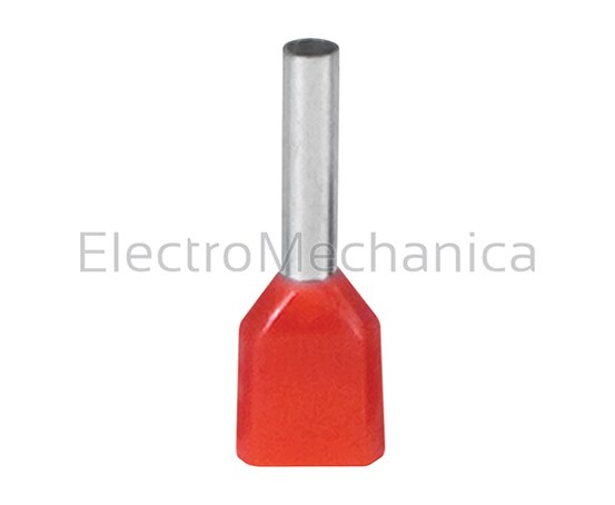 005722 2x1mm2 RED INS FERRULE (100)