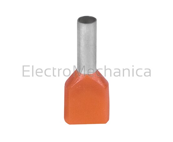 005853 2x4mm2 ORG INS FERRULE (100)