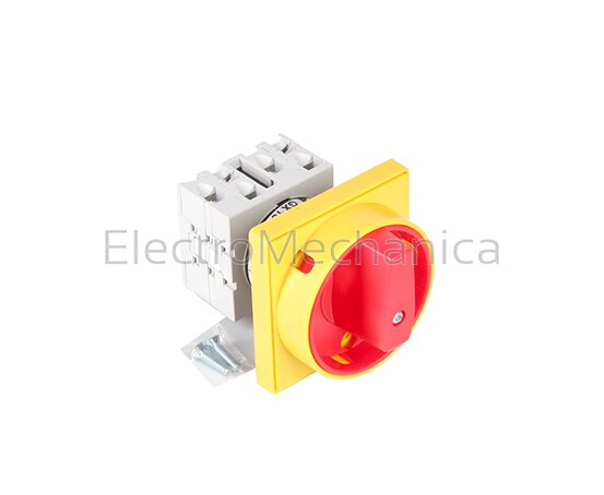 GX16H92U25 4P PADLOCKABLE ON-OFF SW YEL 67X67