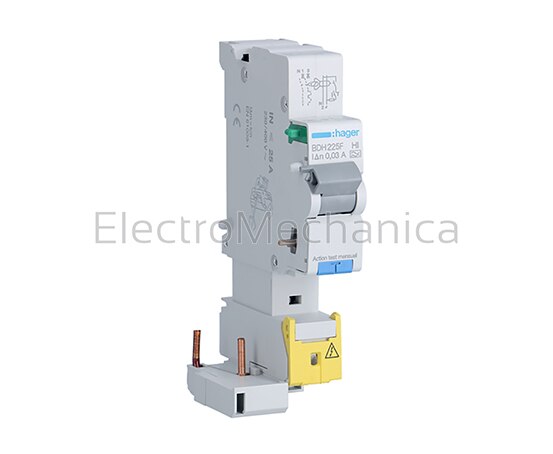 BDH225F Add on block 1P+N 25A 30mA A