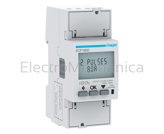 ECP180D 1PH KWH METER 80A DIRECT READING