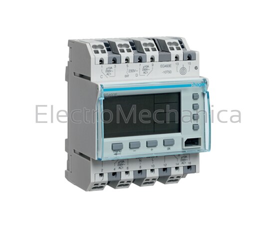 EG493E YEARLY 4CH DIGITAL TIME SWITCH