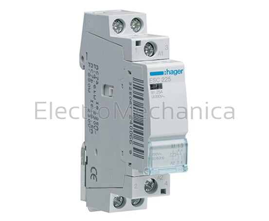 ESC225 CONTACTOR 25A 2NO 230VAC