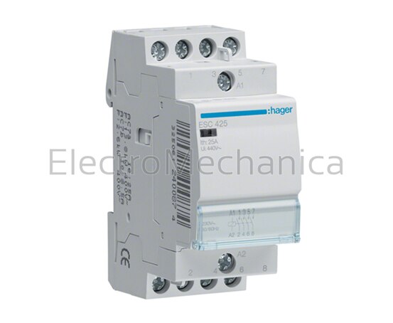 ESC425 CONTACTOR 25A 4NO 230VAC