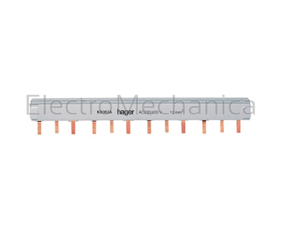 KB363C 3P 63A INSULATED BUSBAR FOR MCBs