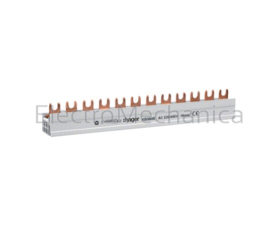 KB380B 3P 80A INSULATED BUSBAR FOR MCBs