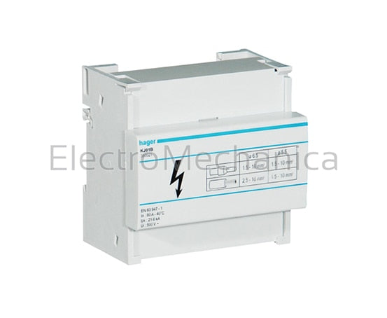 KJ01B 80A 3PH+N DISTRIBUTION BLOCK