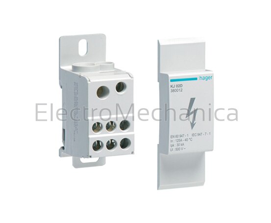 KJ02D 125A 1P DISTRIBUTION BLOCK