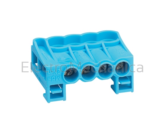 KN04N 90A 4X25mm SCREW CLAMP BLU TERM