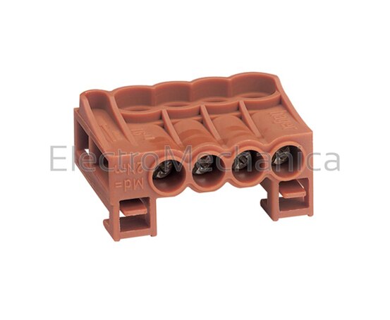 KN04P 90A 4X25mm SCREW CLAMP BRN TERM