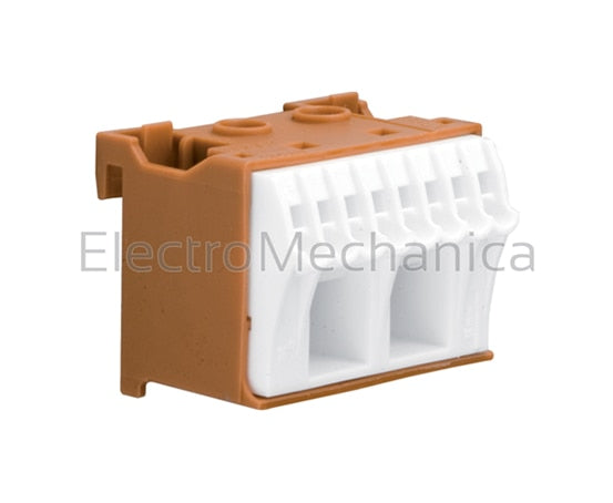 KN10P 2x25mm - 8x4mm INS PHASE BRN TERM