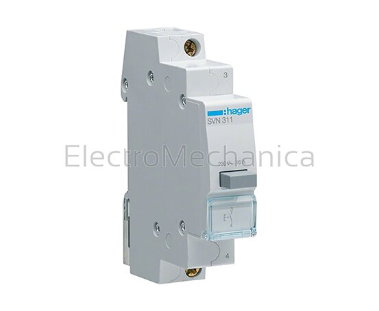 SVN311 IMPULSE P/BUTTON 1NO
