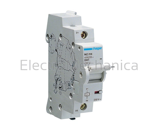 MZ206 UNDER/VOLT RELEASE 230VAC MCB'S