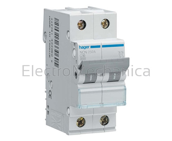 NCN240A 40A 2P 15KA C-CURVE MCB