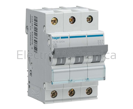 NCN310A 10A 3P 15KA C-CURVE MCB