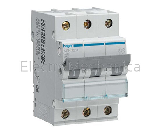 NCN316A 16A 3P 15KA C-CURVE MCB