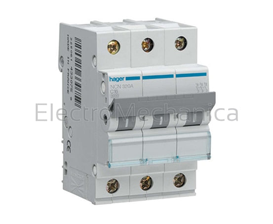NRN320 20A 3P 25KA C-CURVE MCB