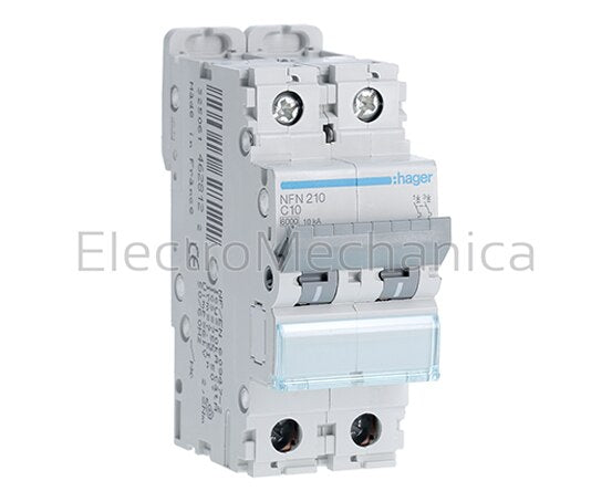 NFN250 50A 2P 10KA C-CURVE MCB