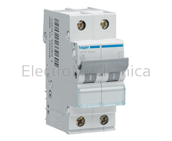 NF202A 2A 2P 10KA C-CURVE MCB