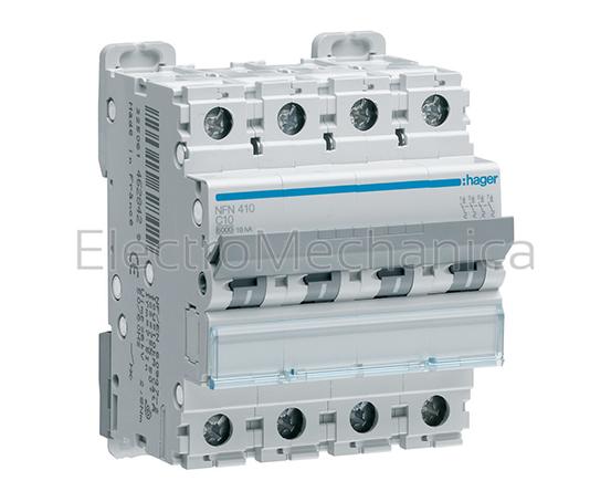 NFN463 63A 4P 10KA C-CURVE MCB