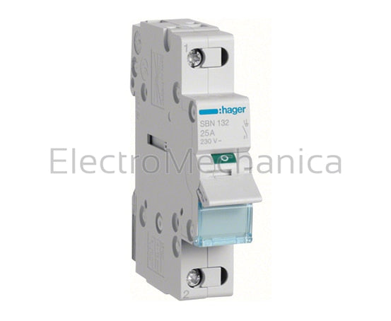 SBN190 100A 1P MAIN ISOLATOR SWITCH