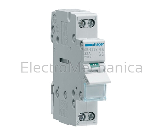 SBN232 32A 2P MAIN ISOLATOR SWITCH