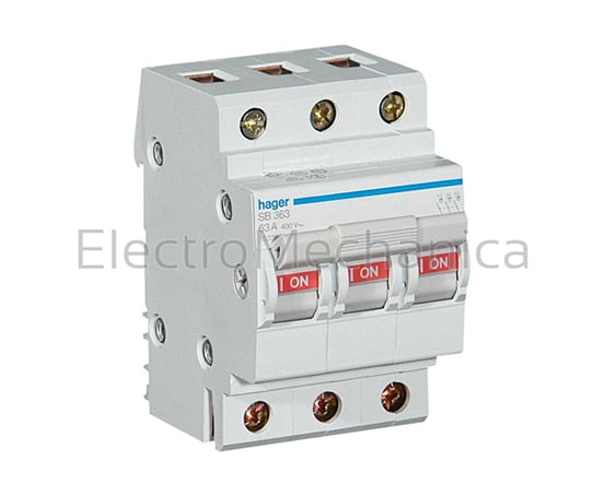 SBN399 125A 3P MAIN ISOLATOR SWITCH