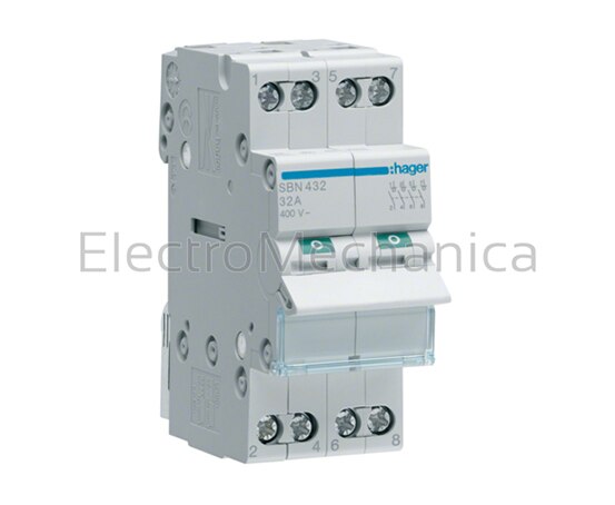 SBN432 32A 4P MAIN ISOLATOR SWITCH