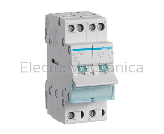 SFH225 25A 2P ON-ON CHANGEOVER SWITCH