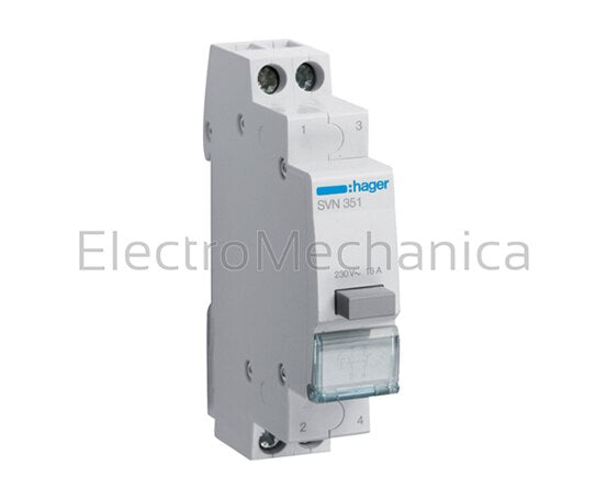 SVN351 1NO + 1NC MOMENTARY PUSHBUTTON
