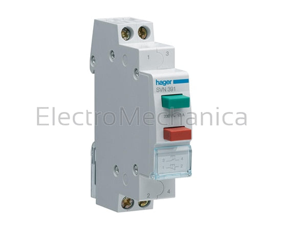 SVN391 NO GREEN NC RED DBL PUSHBUTTON