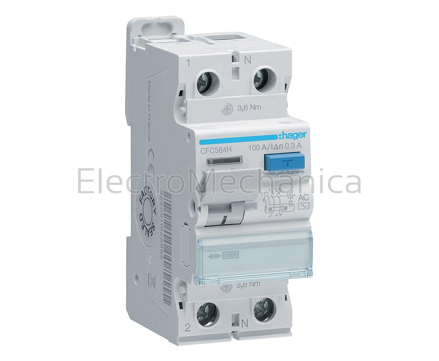 CFC584H 100A 300mA 2P E/LEAKAGE AC